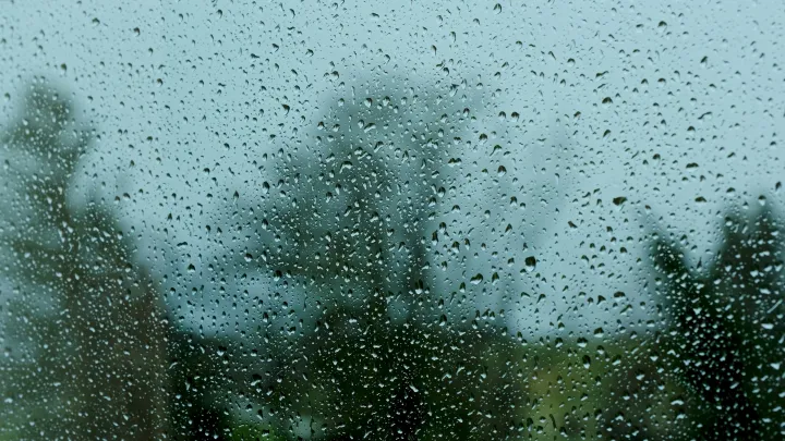 Wet Glass live wallpaper scene
